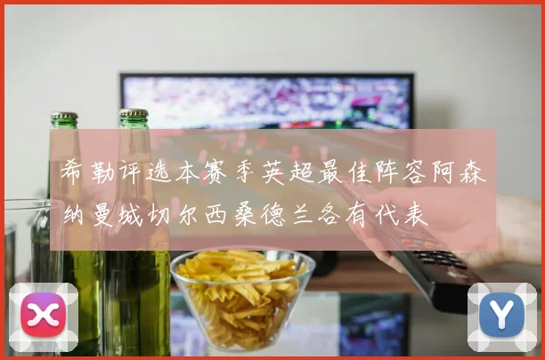 希勒评选本赛季英超最佳阵容阿森纳曼城切尔西桑德兰各有代表